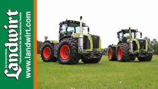 Claas Xerion 4500  5000  landwirtcom [upl. by Adnaloj507]