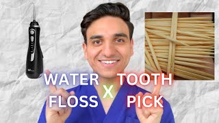 1 Toothpick BETTER Than Waterpik Water Flosser The Answer Will SHOCK You [upl. by Aggy]