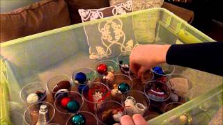 OrganizingStoring Christmas Decor Deck the Halls on a Dime Part 4 [upl. by Ellerehc]