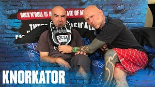 Knorkator bei BOBs Backstagetalk [upl. by Lewan37]