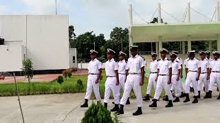 Bangladesh Marine Academy Pabna 2nd batch Slow March [upl. by Onirefez]