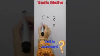 Vedic maths  Maths tricks Study tricks Maths education StudyingSTUDY ABOUT MATHEMATICS505 [upl. by Katine697]