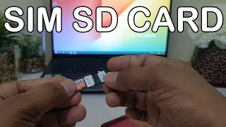 How To Insert SIM And SD Card in Tecno Pouvoir 3 Air LC6 [upl. by Varden430]