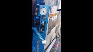 How to adjust a Vactor 2100 Multi Flow hydro flusher to run a 12quot hose [upl. by Puiia]