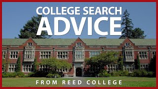 College Search Advice from Reed College [upl. by Silrac122]