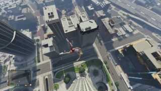 GTA V How To Survive ANY FALL  Testing a Few Different Methods To Survive Falls From Any Height [upl. by Goldsmith]