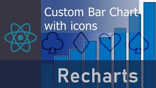 Recharts Tutorial Create a bar chart with custom SVG icons [upl. by Yelrehs]