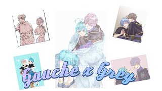 Gauche x Grey🤍💙 comics  Black Clover ☘️ [upl. by Mad]