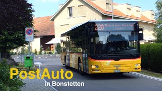 PostAuto Verkehr in Bonstetten [upl. by Gambrill]