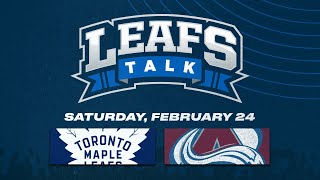 Maple Leafs vs Avalanche LIVE Post Game Reaction  Leafs Talk [upl. by Veta957]