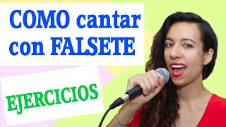 Cómo cantar BIEN con FALSETE  Clases de Canto desde cero Como CANTAR con voz de cabeza [upl. by Renrut]