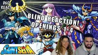 Blind Reaction Saint Seiya Openings 14 Reaction [upl. by Westfall959]