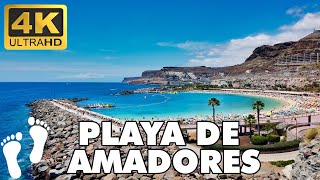 Playa de Amadores A Stunning Beach in Gran Canaria Spain [upl. by Natale729]