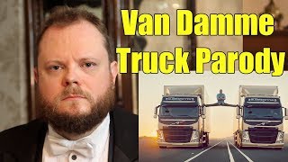 Van Damme Volvo Trucks Parody  10 Year Youtube Channel Anniversary [upl. by Ecargyram411]