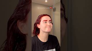 Red hair refresh asmr 🔊 hair hairtutorial asmr [upl. by Saltsman]