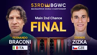 53rd Backgammon World Championship  Main  Second Chance Final [upl. by Argus437]