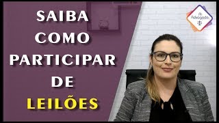 2  Saiba como participar de Leilões [upl. by Eimas]