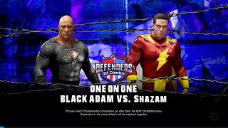 Black Adam vs Shazam  WWE 2k24 Superhero Universe [upl. by Danaher171]