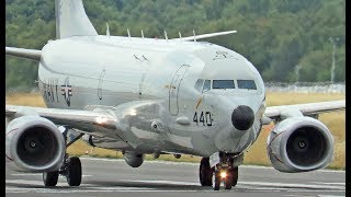 P8A Poseidon US NAVY NATOAWACS 35 year Geilenkirchen [upl. by Ajay700]