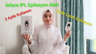 Xiaomi İnface ZH01D IPL Epilasyon Aleti Evde Lazer epilasyon Procsin Tüy Karşıtı Krem [upl. by Abbotsen]