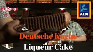 Deutsche Kuche Liqueur Rum Cake Review [upl. by Siddon933]