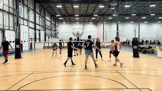 Volleydome Winter Mens League 2024 Week 6  Game 2 Set 2 [upl. by Enyluqcaj]