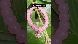 Pink Bracelet  DM  9940851437 to place order bracelet fashiontrends shorts diy youtubeshorts [upl. by Hteb]