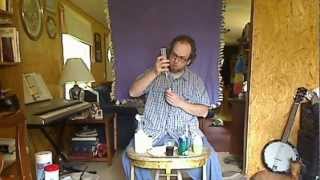 Demonstrating Bolus PEG TUBE feeding by Paul Chambers [upl. by Hnacogn837]