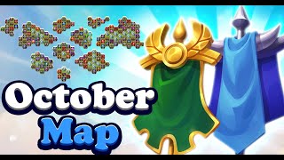 Hero Wars Mysterious Island October Map [upl. by Bathsheba334]