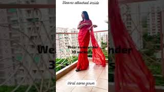 ₹1795 VIRAL SAREE GOWN IN NEW PRINT amp colour [upl. by Kwok]