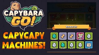 Capybara Go l Capycapy Machines Event Guide [upl. by Assilla]