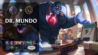 Dr Mundo Top vs Cassiopeia  EUW Master Patch 148 [upl. by Ez]