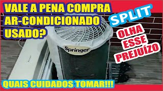 Vale a pena comprar ar condicionado split usado [upl. by Eniamert]