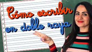 ✍️ EJERCICIOS de CALIGRAFÍA en RAYA DOBLE 📄 [upl. by Seabrooke879]