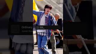 jin Ill be there lyrics bts jin happy album spotify 1millionviews kpop fyp reels [upl. by Airahcaz]