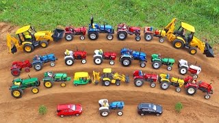 Mini tractor trolley videos  tractor jcb video  jcb video Jcb cartoon jcb gadi  tractor cartoon [upl. by Derinna779]