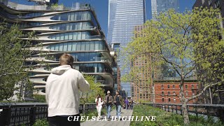 1 Hour Chelsea Highline NYC Cinematic Ambience [upl. by Quitt11]