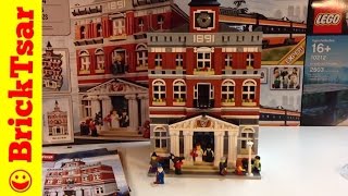 LEGO MODULAR 10224 Town Hall set Review [upl. by Florella]