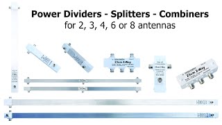 Power Dividers by AntennasAmplifiers [upl. by Atsirhc]