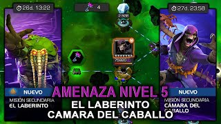 El Laberinto Cámara Del Caballo AMENAZA NIVEL 5  Semana 2  Cómo Funciona  MCOC Vídeo 980 [upl. by Hannahoj]