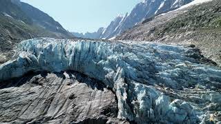 Survole du glacier dArgentière [upl. by Marni]