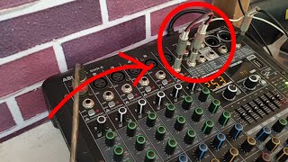 HANYA MODAL JEMPER EFEK MIXER BIASA PERSIS ALESIS [upl. by Penney981]