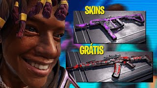 NOVAS SKINS GRÁTIS no BLOOD STRIKE [upl. by Notxed]