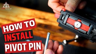 How to Install a Pivot Pin on AR Rifles [upl. by Ehtylb548]