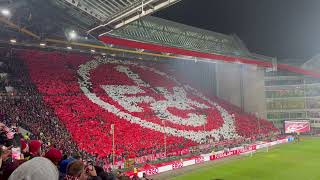 Achtelfinale DFBPokal  1FC Kaiserslautern  1FC Nürnberg  Choreo [upl. by Thomasine307]