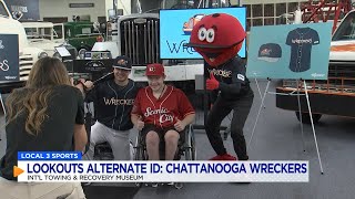 Chattanooga Lookouts reveal alternate identity as The Chattanooga Wreckers [upl. by Maggio]