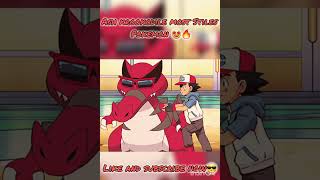 Ash Krookodile Most Attitude Pokemon😎ash pokemon shortvideo [upl. by Yaya]