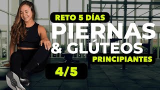 RUTINA PIERNAS Y GLUTEOS EN CASA PARA PRINCIPIANTES  SOLO MANCUERNAS  DÍA 4 DE 5  30 MINUTOS [upl. by Aitital]