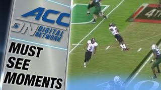 Arkansas State Player Plays Dead During Fake Punt  ACC Must See Moment [upl. by Dag]