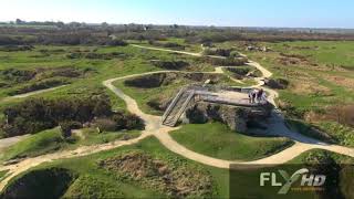 Les plages du débarquement en Normandie filmées par un drone [upl. by Ahron]